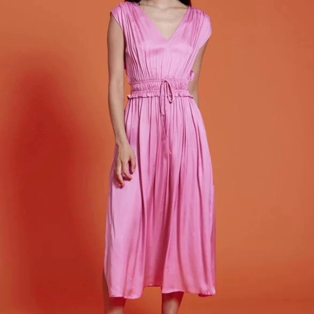 Lucy Paris Dorian Midi Dress- Size Medium